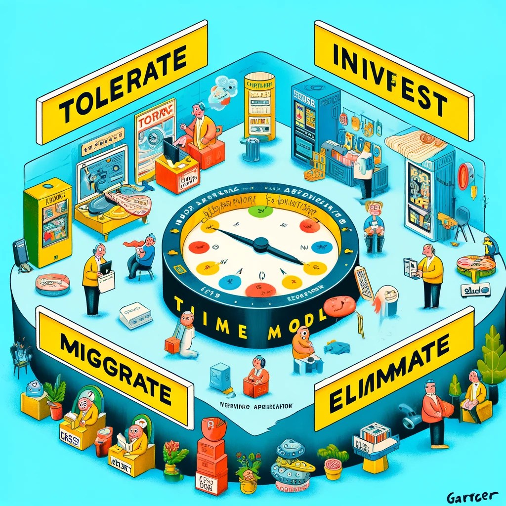 Gartner’s TIME model: Evaluating Application&nbsp;Fit